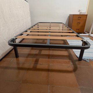 Cama 1.90x0.90 somier 6 meses uso