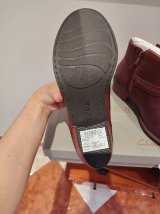 Botines Clarks Marrones Mujer