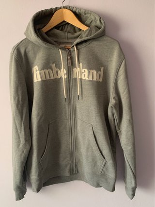Sudadera Timberland Gris con Cremallera