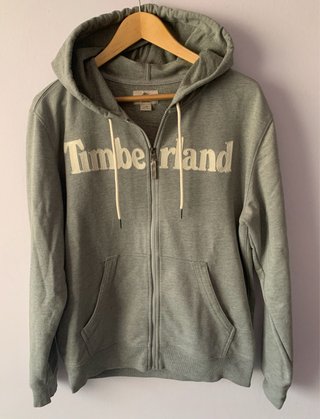 Sudadera Timberland Gris con Cremallera