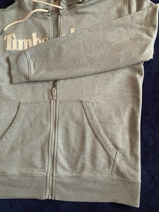 Sudadera Timberland Gris con Cremallera