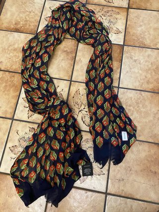 Bufanda Pañuelo Gucci Azul Multicolor