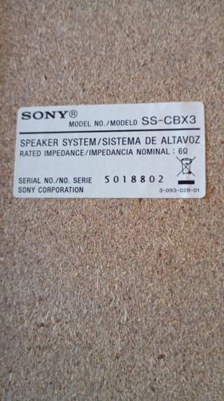 Altavoces Sony
