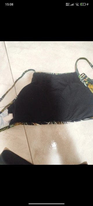 Costume donna fantasia tropicale e nero