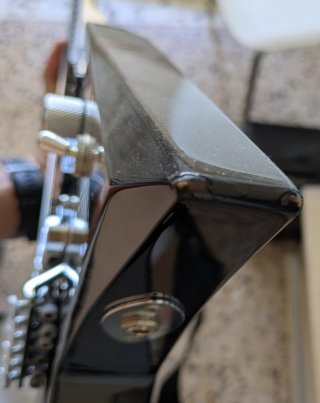 Guitarra Eléctrica Jackson V Negra