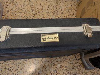 Guitarra Eléctrica Jackson V Negra