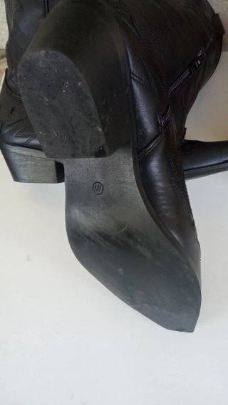 Botas cowboy negras