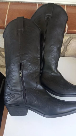 Botas cowboy negras