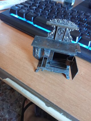 Sacapuntas antiguo estufa