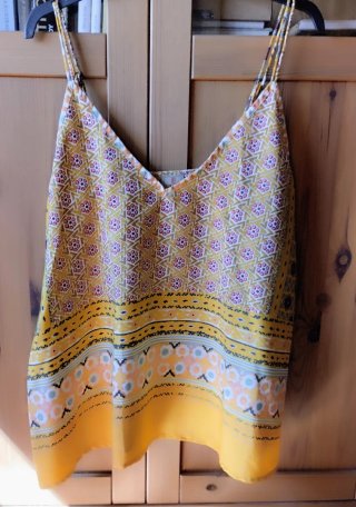 Conjunto Top y Falda pantalón Larga Estampada