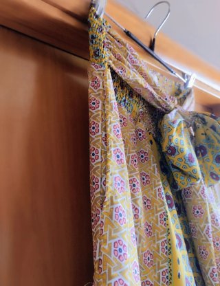 Conjunto Top y Falda pantalón Larga Estampada