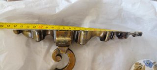 Applique vintage oro e multicolore