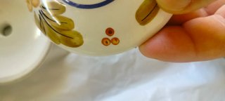 Applique vintage oro e multicolore