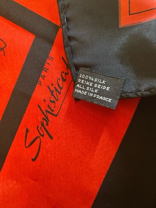 Pañuelo seda Yves Saint Laurent