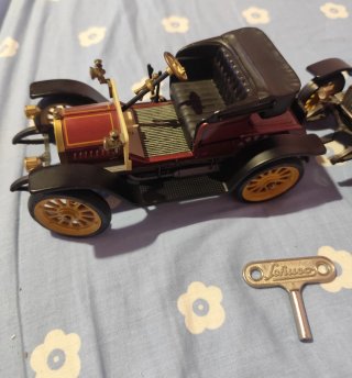2 Coches de Cuerda Opel 1228