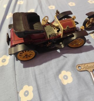 2 Coches de Cuerda Opel 1228