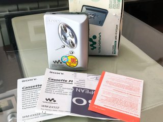 Sony Walkman WM-EX522 Reproductor Cassette Plata