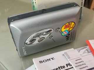 Sony Walkman WM-EX522 Reproductor Cassette Plata