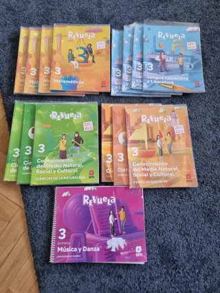 Libros 3 primaria Sm Revuela