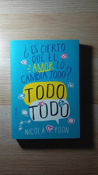 Todo Todo - Libro Nicola Yoon