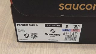 Zapatillas Saucony Progrid Omni 9 Turquesa 42,5