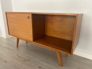 Credenza in legno stile nordico vintage 140 cm