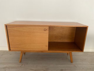 Credenza in legno stile nordico vintage 140 cm