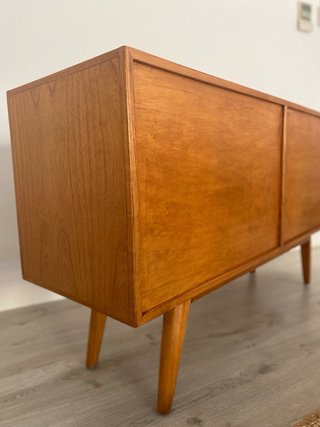 Credenza in legno stile nordico vintage 140 cm
