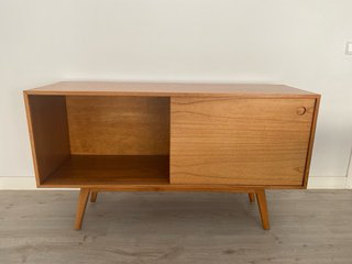 Credenza in legno stile nordico vintage 140 cm