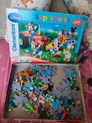 Puzzle Clementoni Topolino 104 pezzi
