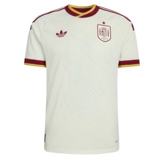 Camiseta España Adidas Beige/Roja
