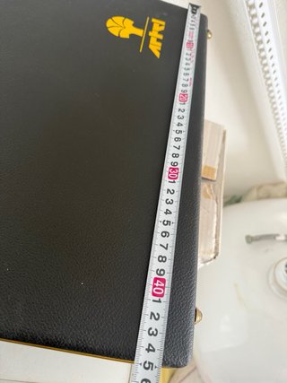 Maletín Arki Negro y Dorado Nuevo