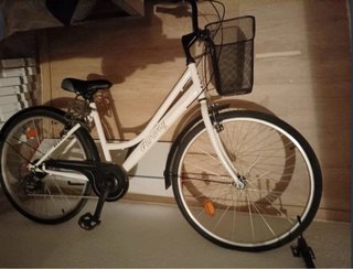 Bicicleta Paseo Fairway Blanca