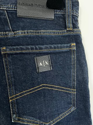 Jeans Armani Exchange Cotone Blu Taglia L