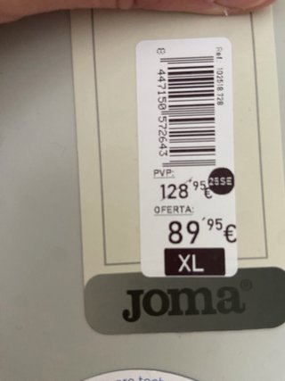 Chaqueta Joma Impermeable Running Azul