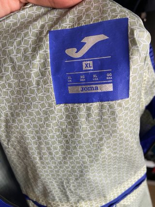 Chaqueta Joma Impermeable Running Azul