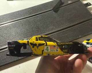 Chasis y carrocería Corvette C6.R para Scalextric