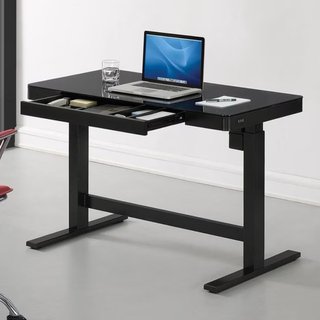 Escritorio Elevable Eléctrico Cristal