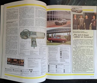 Revista ROMBO Nº55 Verano 1986-Especial Renault 21