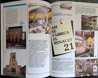 Revista ROMBO Nº55 Verano 1986-Especial Renault 21