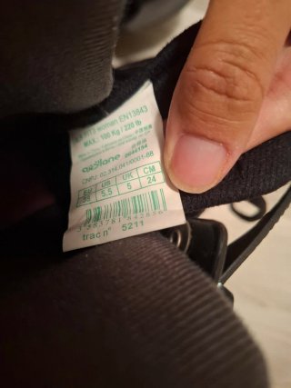 Patines en línea Oxelo negros talla 38
