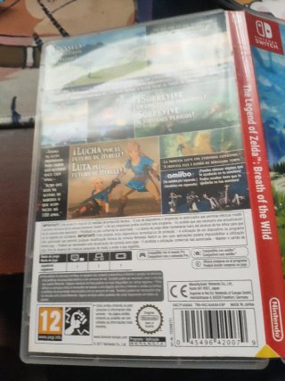 Zelda Breath of the Wild Nintendo Switch