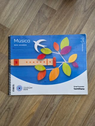 Libro Música 3º Primaria Nou Acords