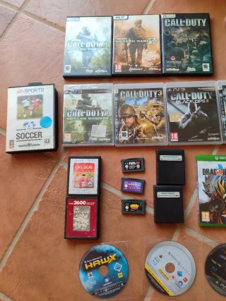 giochi PS3, Xbox One, PC, mega drive, game boy