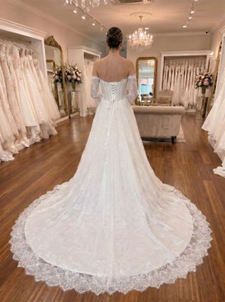 Vestido de Novia Encaje Largo Nuevo
