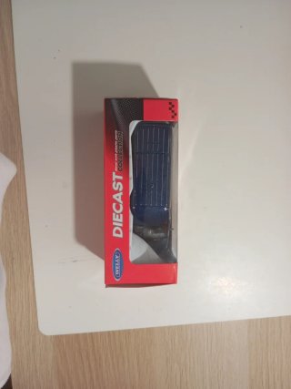 Maqueta Mercedes Benz Furgoneta Azul Welly
