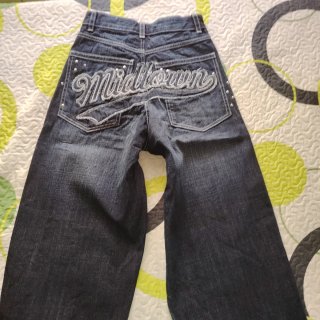 Pantalón vaquero skater ancho sin estrenar