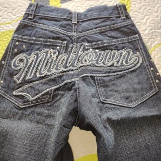 Pantalón vaquero skater ancho sin estrenar