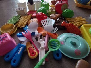 Mochila Paw Patrol y Juguetes Comida