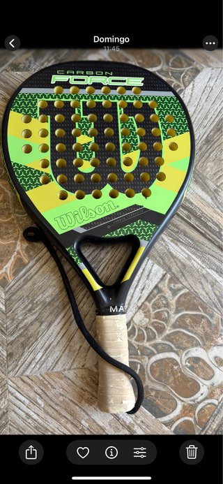 Pala de pádel Wilson Carbon Force